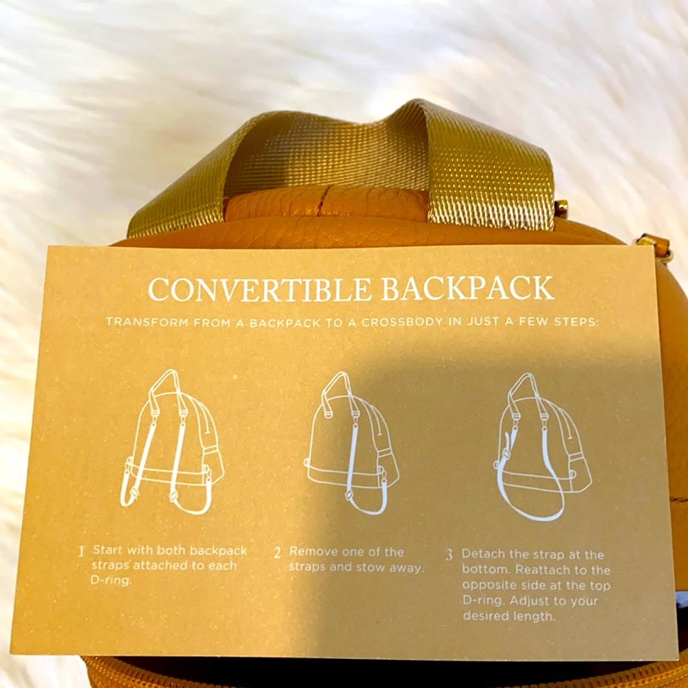 🧡🍊Authentic Michael Kors convertible backpack 🧡🍊 - Picture 5 of 12
